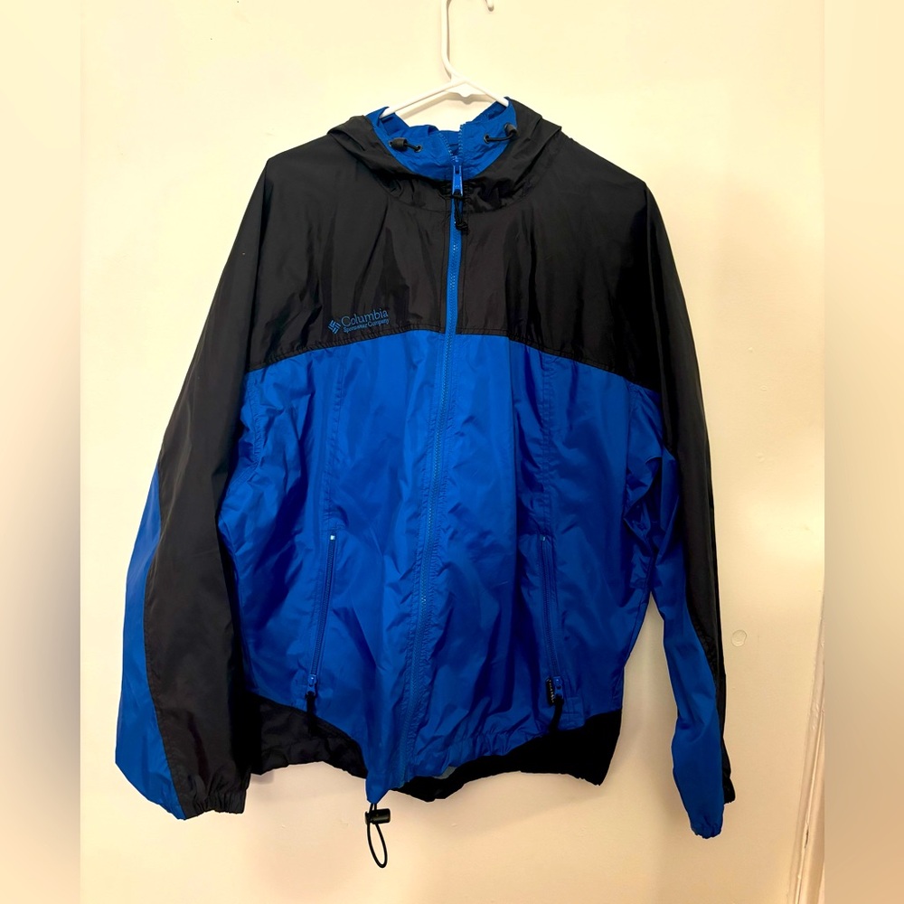 Light Weight Packable Columbia Windbreaker Raincoat for Hiking